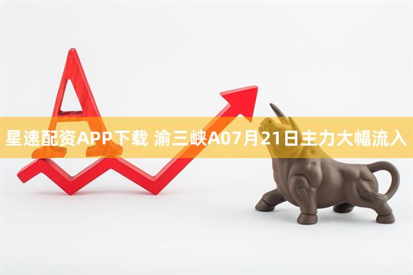 星速配资APP下载 渝三峡A07月21日主力大幅流入