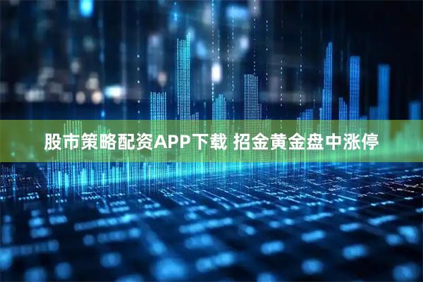股市策略配资APP下载 招金黄金盘中涨停